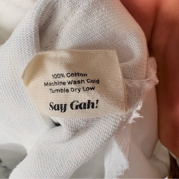 Lisa Says Gah Robyn Jeans Purple Warp Check Straight Leg Denim Rigid Size 30 - Picture 14 of 15